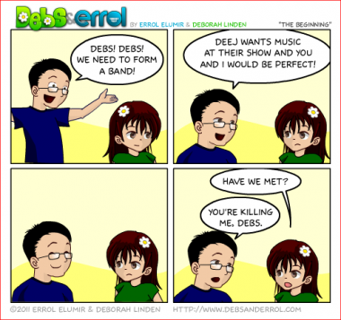 First Comic – “The Beginning”