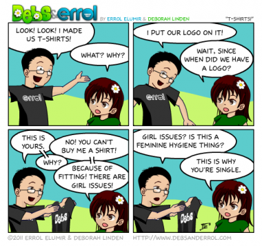 Comic 6 – “T-Shirts!”
