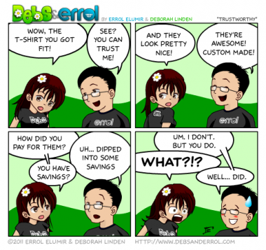 Comic 7 – “Trustworthy”