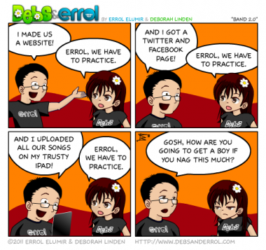 Comic 9 – “Band 2.0”
