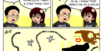 Comic 11 – “Ninja Star”