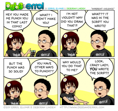 Comic 12 – “Inherent Violence”