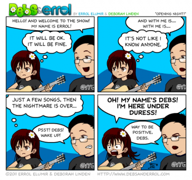 Comic 13 – “Opening Night”