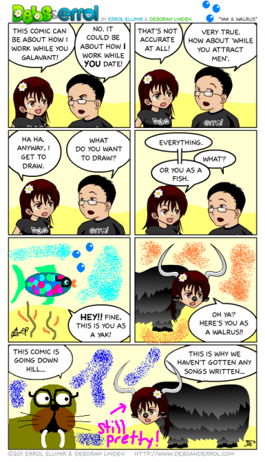 Comic 18 – “Yak & Walrus”