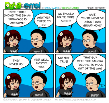 Comic 19 – “Down In Front!”