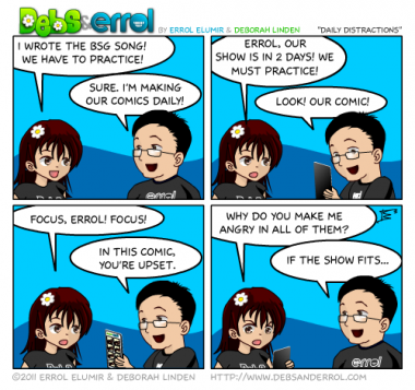 Comic 37 – “Daily Distractions”