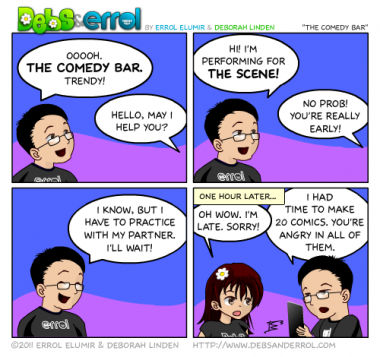 Comic 39 – “The Comedy Bar”
