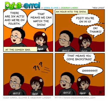 Comic 40 – “New Lingo”