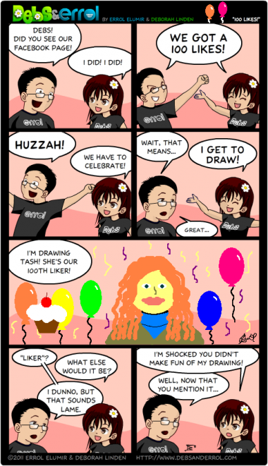 Comic 54 – “100 Likes!”