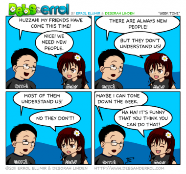 Comic 55 – “Geek Tone”
