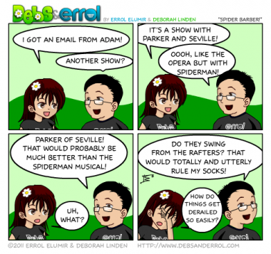 Comic 62 – “Spider Barber”