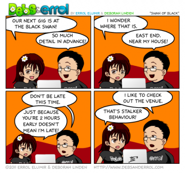 Comic 64 – “Swan of Black”