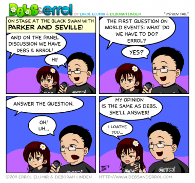 Comic 75 – “Improv Fail”