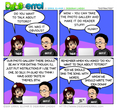Comic 101 – “Distracted”