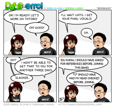 Comic 102 – “References”