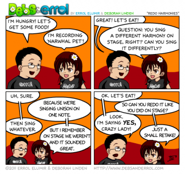 Comic 107 – “Redo Harmonies”