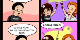 Comic 127 – “Party All the Time”