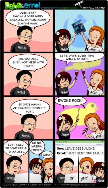 Comic 127 – “Party All the Time”