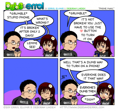 Comic 130 – “Phone Phail”