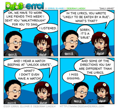 Comic 110 – “Daily Grind”