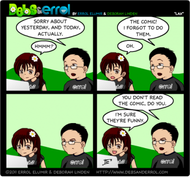 Comic 111 – “Lax”