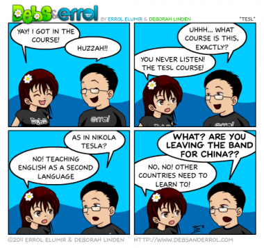 Comic 116 – “TESL”