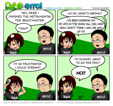 Comic 123 – “Single Minded”