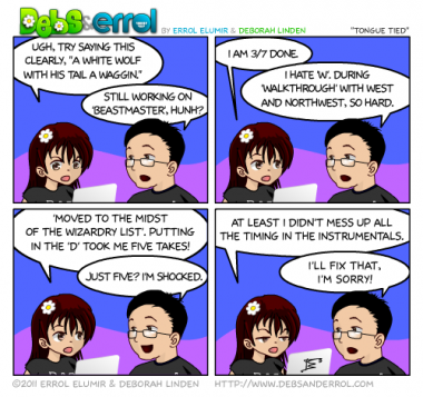 Comic 142 – “Tongue Tied”