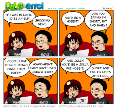 Comic 143 – “Hobbits”