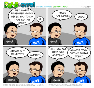 Comic 144 – “Guitarist”