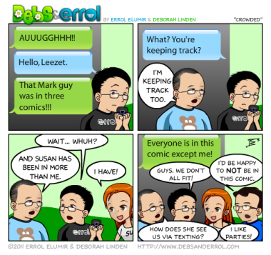 Comic 147 – “Crowded”