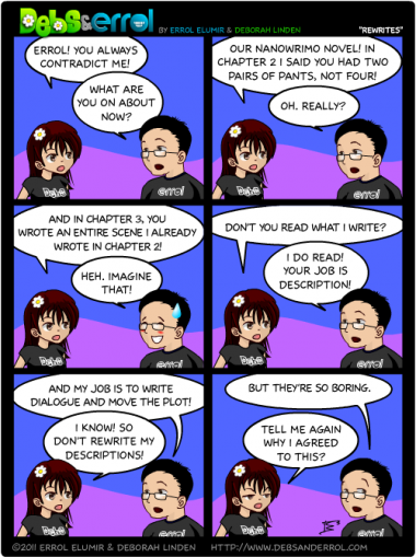 Comic 166 – “Rewrites”