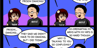 Comic 184 – “Prison Dancing”