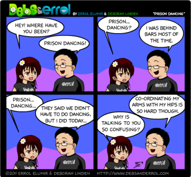 Comic 184 – “Prison Dancing”