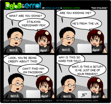 Comic 186 – “Fan Stalking”