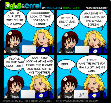 Comic 201 – “Gorgeous Blonde”