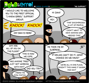 Comic 228 – “IKE Support”