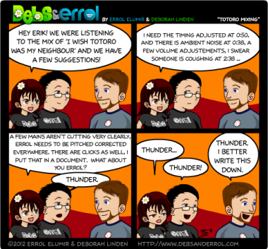 Comic 233 – “Totoro Mixing”