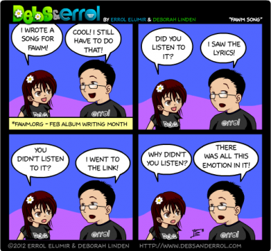 Comic 244 – “FAWM Song”