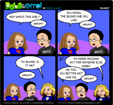 Comic 256 – “Blonds”