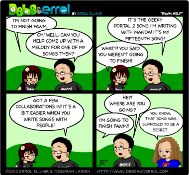 Comic 261 – “FAWM Help”