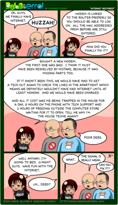 Comic 276 – “Internet Restored”