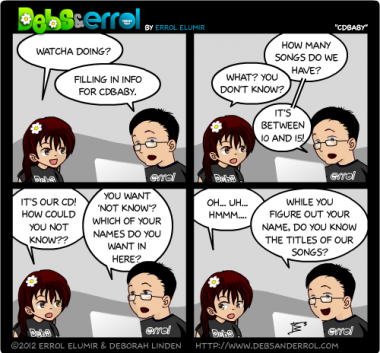 Comic 287 – “CDBaby”