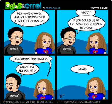 Comic 294 – “Easter Dinner”