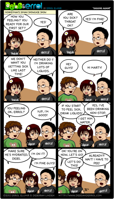 Comic 299 – “Gigging Again”