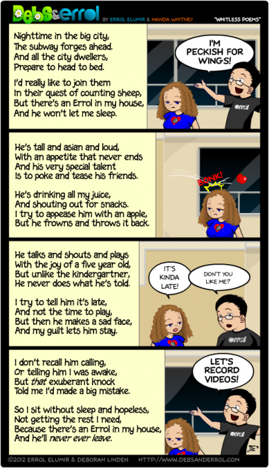 Comic 305 – “Whitless Poems”