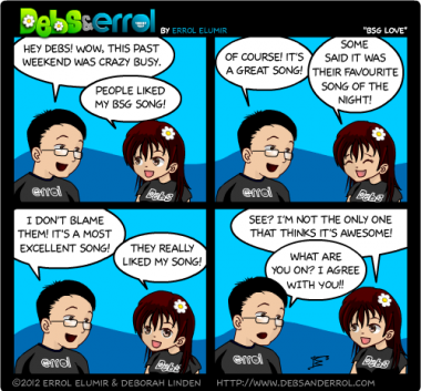 Comic 306 – “BSG Love”
