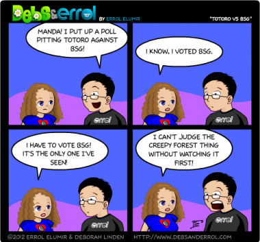 Comic 308 – “Totoro VS BSG”