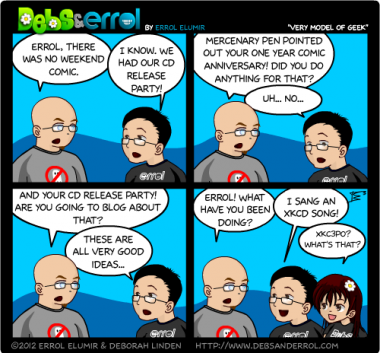 Comic 317 – “Very Model of Geek”