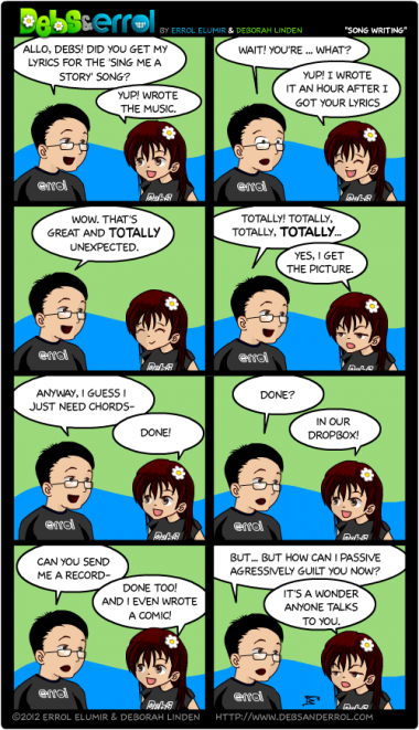 Comic 333 – “Song Writing”